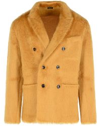 Tom Ford - Caramel Cashmere Blend Sweater - Lyst
