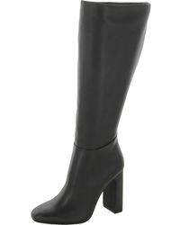 Steve Madden - Leather Wide Calf Knee-high Boots - Lyst
