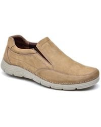 Pazstor - Nubuck Leather Mocassin - Lyst