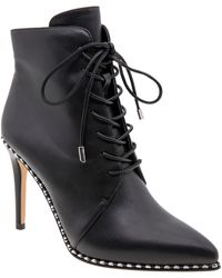 BCBGeneration - Haxah Faux Leather Pointed Toe Ankle Boots - Lyst