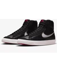 Nike - Blazer Mid '77 Vintage Fd6924-001 Sneakers Leather Lace Up Tf757 ,11.5) - Lyst