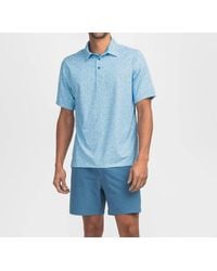 The Shirt Company - Confetti Printed Polo - Lyst
