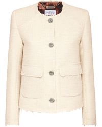 Philipp Plein - Tweed Jacket Ls - Lyst