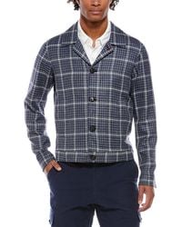 Isaia - Portofino Wool, Silk & Linen-Blend Jacket - Lyst