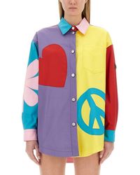 Moschino - Printed Shirt - Lyst