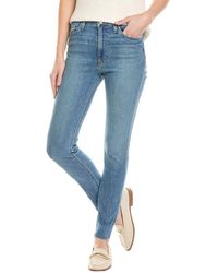 Hudson Jeans - Barbara High-Rise Bravo Super Skinny Ankle Jean - Lyst