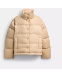 COACH - Signature Down Jacket - Lyst