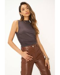 Project Social T - Wyatt Ruched Side Tank - Lyst