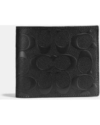 COACH - 3-in-1 Wallet In Signature Leather - Lyst
