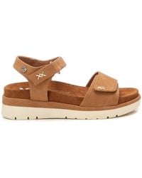 Xti - Suede Flat Sandals By - Lyst