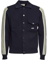 Autry - Knitted Viscose Shirt Jacket - Lyst