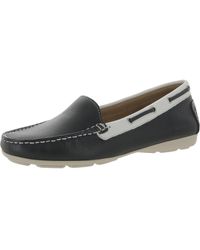 Driver Club USA - Cape Cod Leather Slip On Loafers - Lyst