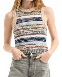 Veronica Beard - Cropped Jerrel Knit Tank - Lyst