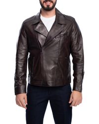 VELLAPAIS - Winston Leather Jacket - Lyst