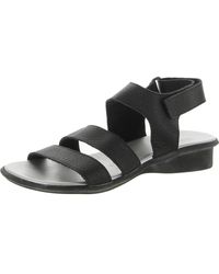 Arche - Satana Leather Adjustable Strappy Sandals - Lyst