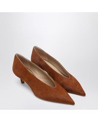 Le Monde Beryl - Babouche Kitten Cowhide-Effect Pumps - Lyst