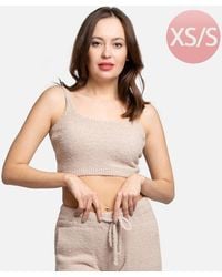 TRUEDAMES - Solid Crop Top - Lyst