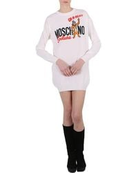 Moschino - X Kellogg's Tony The Tiger Graphic Sweater Dress - Lyst