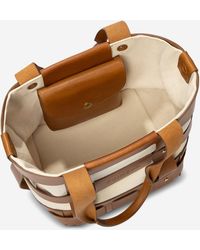 Shinola - The Medium Bixby Tan Vachetta Leather Basket Bag 20265346 - Lyst
