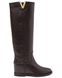 Via Roma 15 - Santa Monica V Dark Boots - Lyst