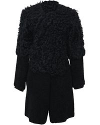 Marni - Shearling Fur Coat - Lyst