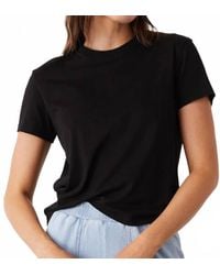 Monrow - Basic Crew Neck Tee - Lyst