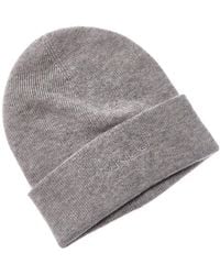 Vince - Fine Rib Double Layer Cuff Knit Hat - Lyst