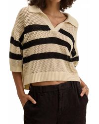 Velvet By Graham & Spencer - York Short Sleeve Cotton Cashmere Top - Lyst