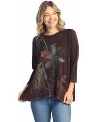 Jess & Jane - Mineral Washed Patch Pocket Cotton Top - Lyst