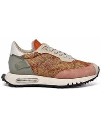 Be Positive - Leather/Polyester Sneakers - Lyst