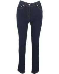 ESCADA - High-Rise Slim-Fit Jeans - Lyst
