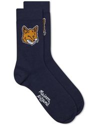 Maison Kitsuné - Fox Head Socks - Lyst