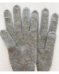 White + Warren - Cashmere Texting Gloves - Lyst
