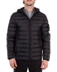 Stone Island - Lightweight Hooded Down Jacket - Lyst
