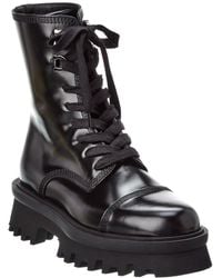 Ferragamo - Kira Leather Boot - Lyst