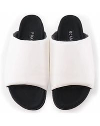 Roam - Leather Slider Sandal - Lyst