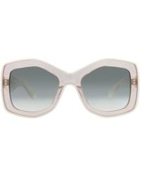 Alaïa - Square-Frame Recycled Acetate Sunglasses - Lyst