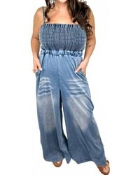 Blakeley - Denim Crush Jumpsuit - Lyst