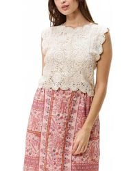 Cleobella - Astra Crochet Crop Top - Lyst