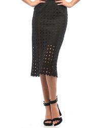 JOA - Midi Cage Skirt - Lyst