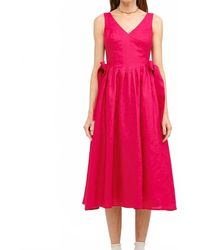 SOFIA The Label - Bow Dress - Lyst