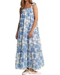 J.Nna - Wisteria Eyelet Maxi Dress - Lyst