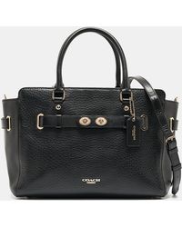 COACH - Pebbled Leather Blake Carryall Tote - Lyst
