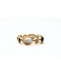 Avenue Chic - Ovali Eternity Stacking Ring - Lyst
