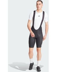adidas - Essentials 3-stripes Padded Cycling Bib Shorts - Lyst