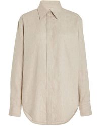 Brandon Maxwell - The Allie Boyfriend Button Up Shirt - Lyst