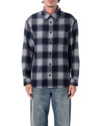 A.P.C. - A. P.C. Plaid Button-Up Shirt - Lyst