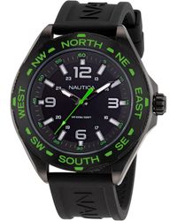 Nautica - Clearwater Beach Recycled Silicone 3-hand Watch - Lyst