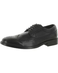 Vance Co. - Gordy Faux Leather Lace Up Dress Shoes - Lyst