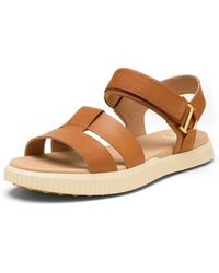 Sorel - Ona Ave Ankle Strap Flat Sandal - Lyst